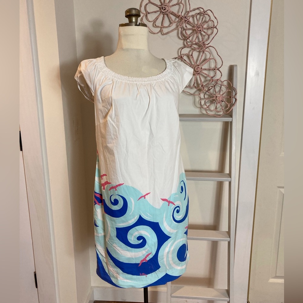 Lilly Pulitzer Sullivan Ride the Wave Dress XS